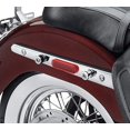 thumbnail image 2 of WOWTK Desmontables Sissy Bar Portaequipajes Tour Pack Rack Kit de accesorios de acoplamiento para Harley Softail FLDE FLHC FLHCS FLSL FXBB y FXST modelos 2018-2024, 2 of 5