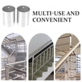 thumbnail image 2 of Masteelf Raindrops 2Pcs Handrail Connector Metal Fitting Stainless Rail Boat Replacement Part, 2 of 8