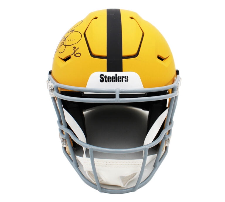 Jerome Bettis Autographed/Signed Pittsburgh Speed Flex Alternate 25 Football Helmet