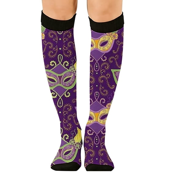 Dyfzdhu Socks For Women Fashion Themed Comfortable 3D Cute Printed Mid Calf Sports Womens Socks