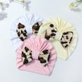 thumbnail image 6 of Dalrosia 8PCS Baby Leopard Bows Turban Knotted Head Wraps, Hair Bows Headbands Stretchy Hair bands for Infant Toddlers Girls, 6 of 6
