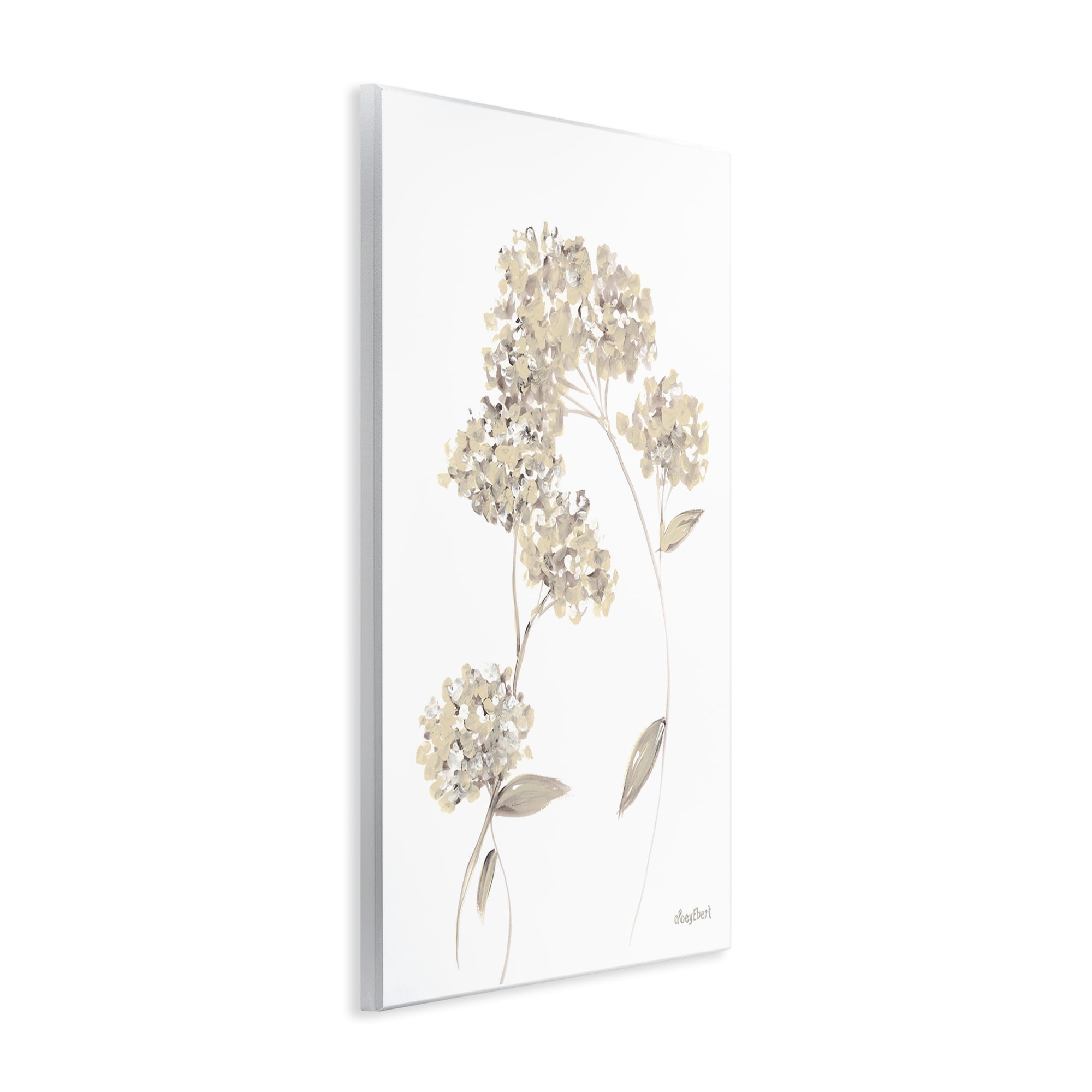 Stupell Industries Neutral Geranium Florets Botanical & Floral Painting Unframed Art Print Wall Art, 10 x 15