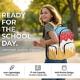 thumbnail image 4 of Jeiento Ice Cream 17 Inch Lightweight Schoolbag and Backpack Set 4-Piece Lunch Bag Pencil Case Water Bottle Holder Large Capacity Book Bag for Students, 4 of 7