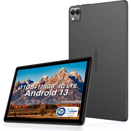DOOGEE T10S Android 13 Tablet 10.1 inch IPS Screen 11GB+128GB TUV Low Bluelight