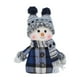 thumbnail image 4 of Muñeco de nieve navideño con sombrero, decoración para fiesta, juguete de escritorio coleccionable, novedad, Festival, adorno de Navidad suave, figura Estilo B, 4 of 8