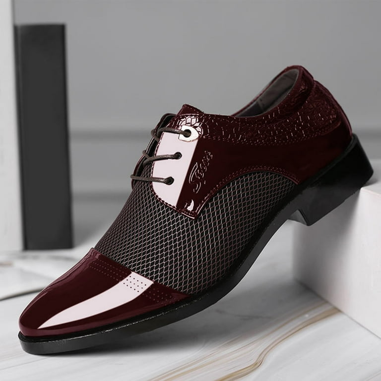 Kpoplk Men's Casual Dress Shoes