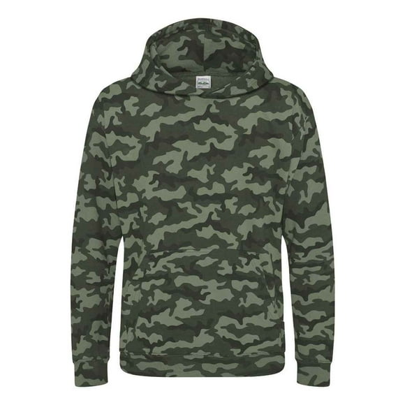 AWDis Boys/Girls Camo Hoodie