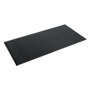 SuperMats - Treadmill Mat - Standard Quality Dense Foam Vinyl - Fitness Equipment Mat, Black, 36 In. x 78 In.
