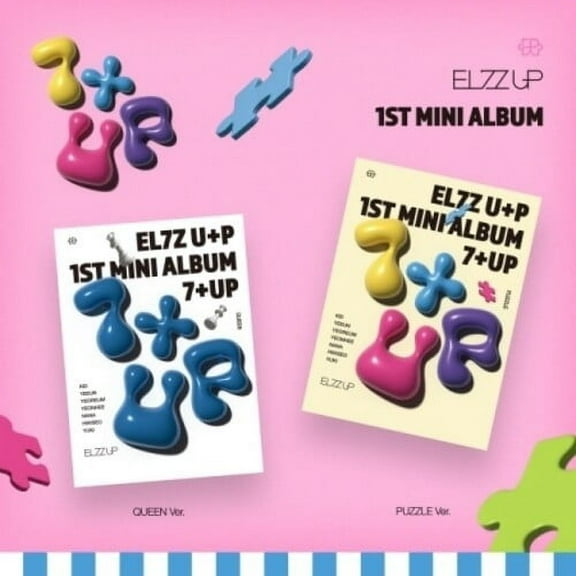 El7Z Up - 7 Up - Random Cover - incl. 80pg Photobook, Postcard, 2 Photocards, Unit Photocard, Sticker Folding Poster - Music & Performance - CD