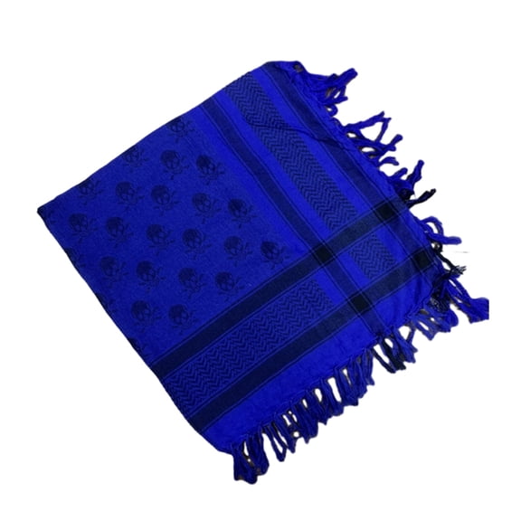 Large Shemagh Scarf Print Arabian Desert Scarves for Unisex Neck Head Wrap Pattern Shemagh Scarf Keffiyeh Arab Head Wrap Square Shawl with Tassels