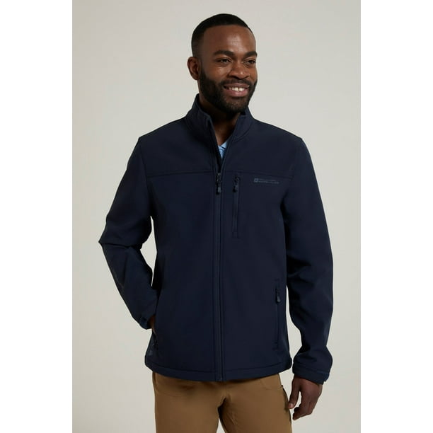 Mountain Warehouse Mens Grasmere Softshell Jacket Lightweight Showerproof Coat Walmart