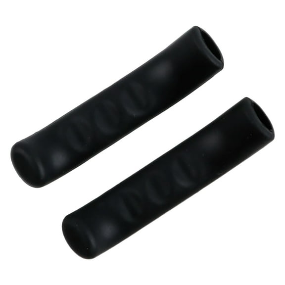 Toudaret 1 Pair Bicycle Soft Handlebar Grips Cover, Black Bike Brake Grip, Silicone Anti-Slip Bike Bicycles Brake Lever Covers for Mountain Bike Fixed Gear Bicycle Folding Bike