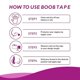 thumbnail image 3 of Invisible Bandage Breast Lift Patch Elastic Sports Muscle Tape, 3 of 5