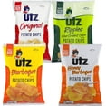 thumbnail image 2 of Utz Quality Foods Family Size Variety 4- Pack Potato Chips (Original, Sour Cream & Onion, BBQ, Honey BBQ), 2 of 2