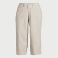 thumbnail image 5 of CHOK Women‘s Cropped Wide Leg Pants  Inseam 24”  Sizes 2-20, 5 of 5