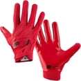 thumbnail image 3 of Grip Boost Raptor 2.0 Red Padded Men's Football Gloves with Boost Plus Grip Technology, 3 of 4
