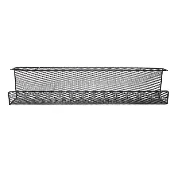 Under Desk Cable Management Tray No Drill Table Cable Basket Cable Management Under Desk for Storing Extension Cords for Home, Office, Internet Cafe, Kitchen