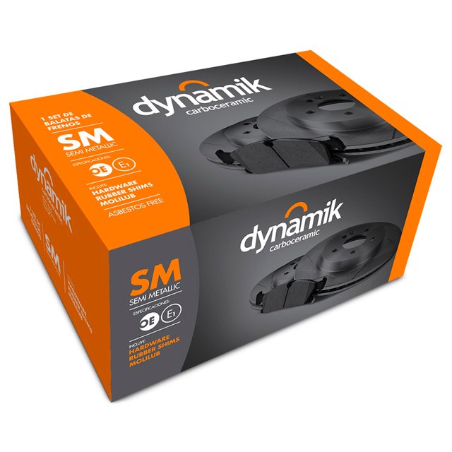 Balatas Semimetálicas DYNAMIK F-150 2015 A 2017 L6 4.9L Tras