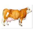 thumbnail image 2 of Design Art - Vache Aquarelle Laitière, 2 of 4