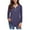 Purple Gray, variant on VERABENDI Women's Plus Size Tunic Tops Long Sleeve Henley T-Shirt Floral Casual Swing Blouses,M/L/1X/2X/3X/4X