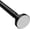 Black-1P, variant on Tension Curtain Rod 30 to 64 Inch White Curtain Rod Adjustable Expandable Spring Tension Curtain Rod No Drilling 7/8" Spring Loaded Curtain Rods for Windows Bedroom Closet Doorway Door