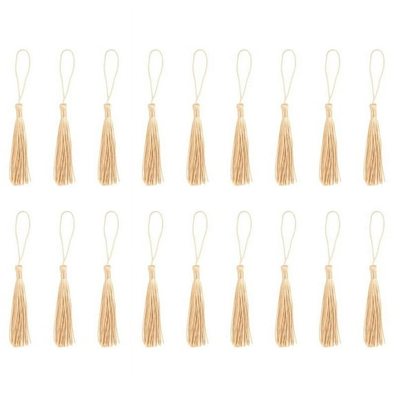100Pcs Gold Bookmark Tassels for Jewelry Making, DIY Projects