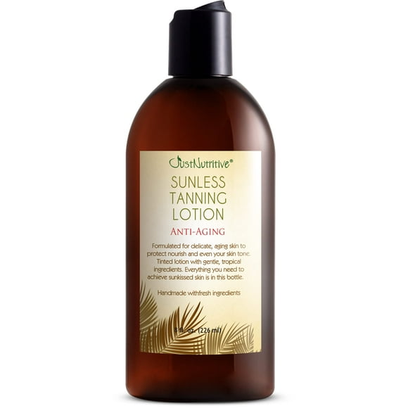 Loción bronceadora sin sol Just Nutritive Sun Kiss Glow 240 ml