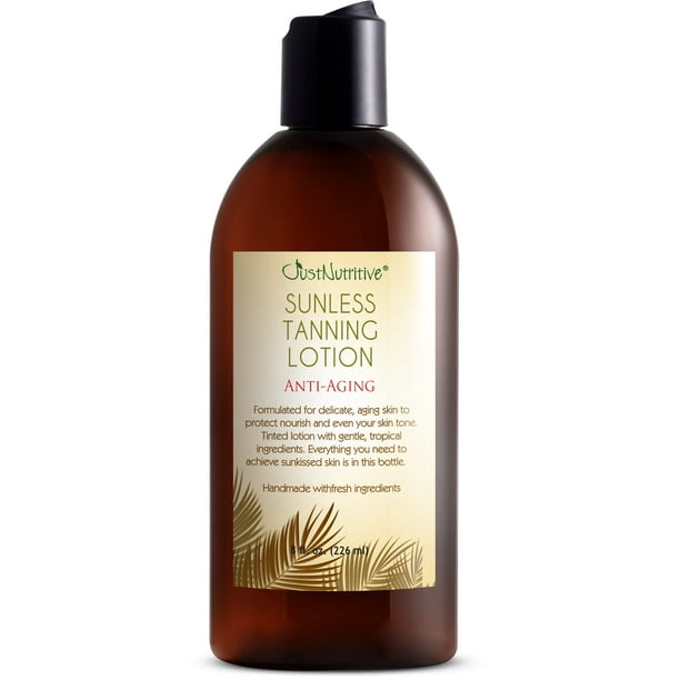 Loción bronceadora sin sol Just Nutritive Sun Kiss Glow 240 ml