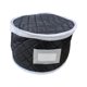 thumbnail image 5 of Estuche DOMELAY para almacenamiento de porcelana, suministros para mudanzas, estuche acolchado para platos de cena, estuche rígido para negro XL, 5 of 8