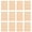 Orange color, variant on AOOOWER Decorative Picture Frame Corner Sticker, 12 Count, Multicolors for DIY Projects