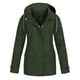 thumbnail image 1 of Pntutb, chaqueta de lluvia sólida para mujer, chubasquero impermeable con capucha para exteriores, chaquetas a prueba de viento, prendas de vestir sólidas, liquidación Pntutb Pntutb-5318, 1 of 4