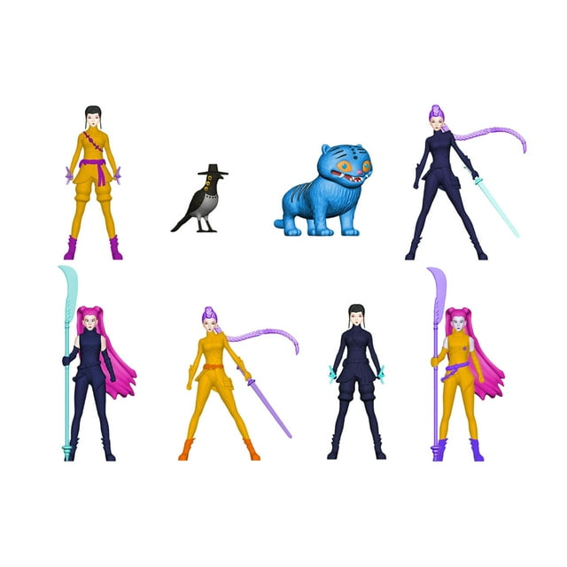 Kpop Demon Hunters 3D Printed 8pcs, Cute KPop Demon Figurine Toy,Action Figures for Fans, Fun & Adorable Gift for Kids & Adults