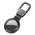 thumbnail image 1 of Magnetic Case Compatible for AirTag Locator Keychain Aluminium Alloy Anti-lost Case Non-slip Protective Cover, 1 of 10