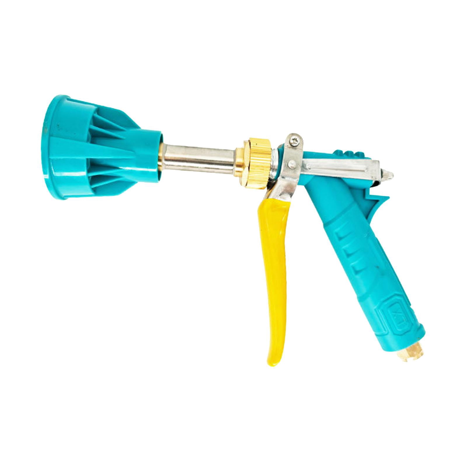 figatia Garden Hose Nozzle Heavy Duty Quick Connector, Hose Attachment, Agricultural Sprayer High Power Washer Sprayer for Lawn Patio Short