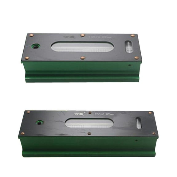 2 Pcs Heavy Duty Precision Level, Bar Level, 0.02mm Accuracy, Fine Workmanship, 1000mm