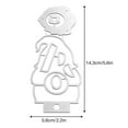 thumbnail image 4 of Santa Chocolate Packaging Cutting Die – Metal Embossing Template for Candy, Paper Crafts, Christmas, Birthday, Wedding Gift Boxes, 4 of 10