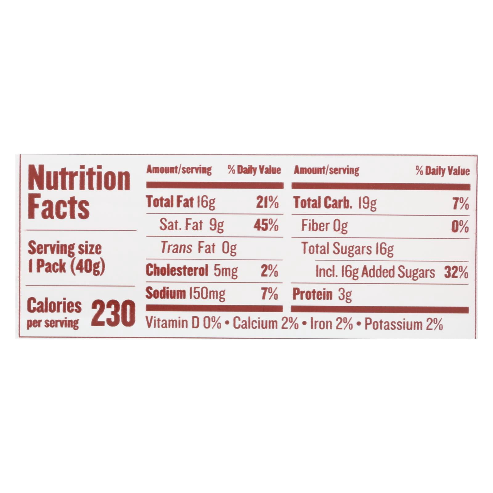 Justin's Nut Butter Peanut Butter Cups - White Chocolate - Case of 12 - 1.4 oz