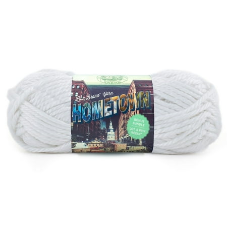 UPC: 0023032028491 | Lion Brand Hometown Bonus Bundle Yarn-New York White