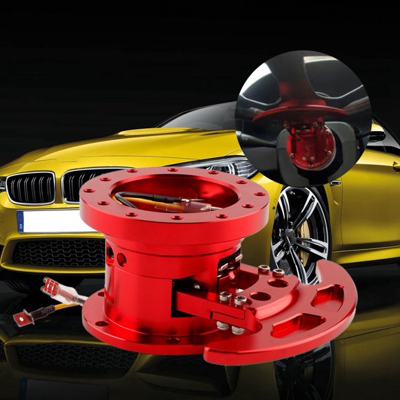 Car Quick Release Racing Steering Wheel Hub Adapter Removable Snap Off Kit Universal Quick Release Steering Wheel Quick Release Base