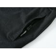 thumbnail image 6 of Tyhengta Mens Shorts Casual Drawstring Zipper Pockets Elastic Waist Cationblack 44, 6 of 8