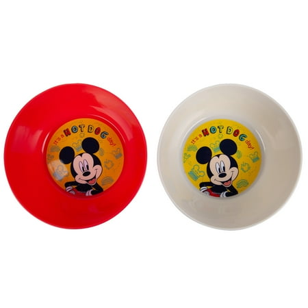 Disney Mickey Toddler Bowl 2pk
