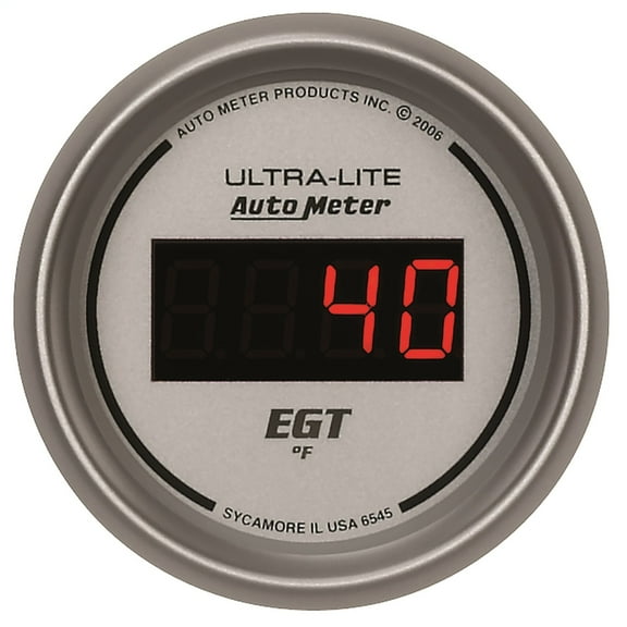 AutoMeter 6545 Ultra-Lite Digital Pyrometer Gauge Kit