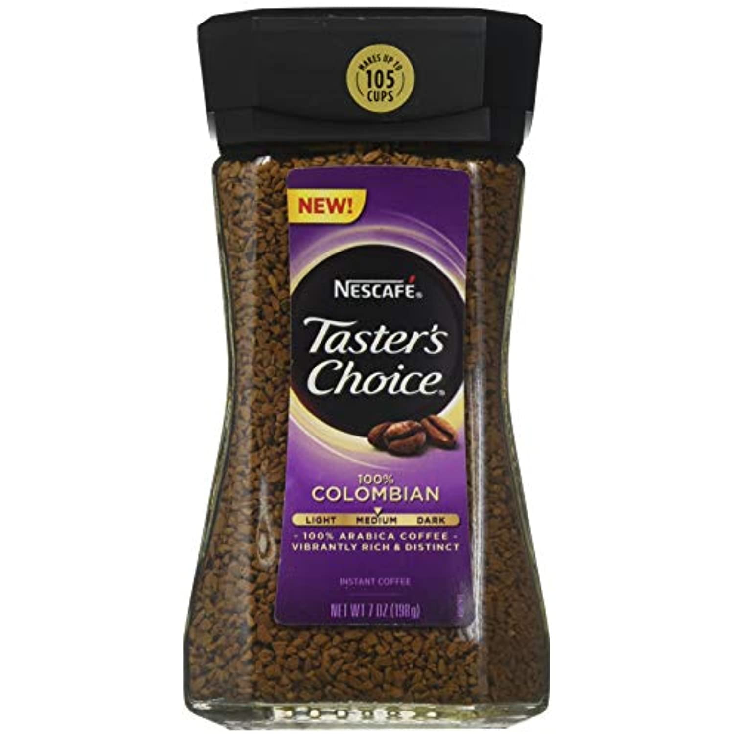 Nescafe Tasters Choice Colombian Granules Instant Coffee, 7 Oz