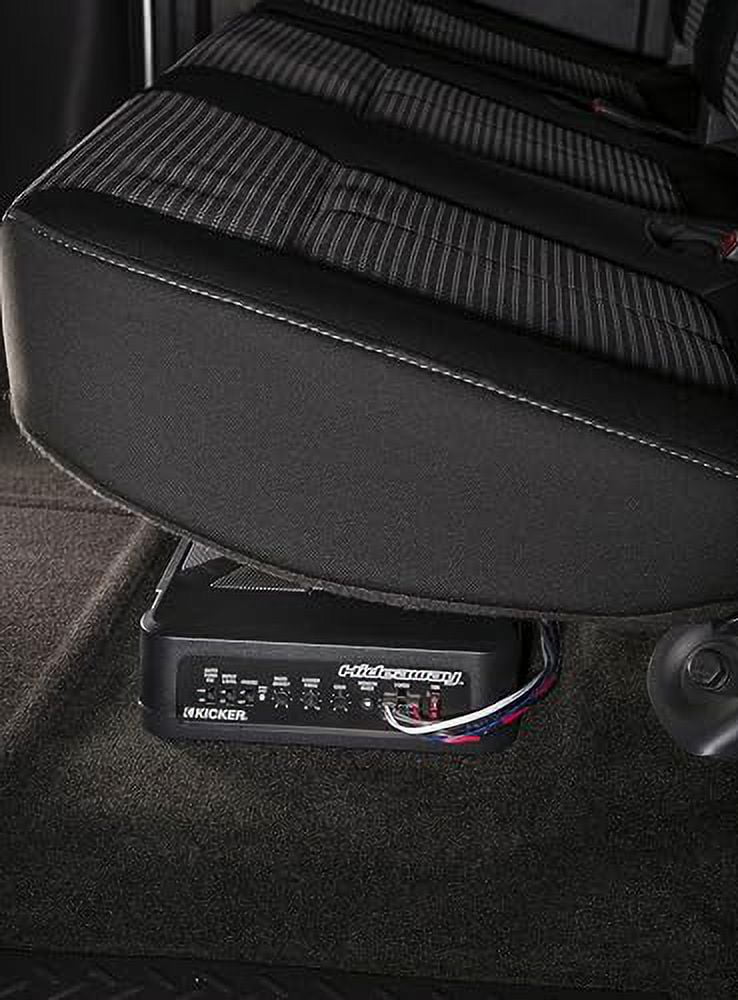 New Kicker 8" 51HS8 8" 150 Watts RMS Hideaway Compact Powered Subwoofer Enclosure
