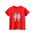 thumbnail image 2 of hengsof T-Shirt à Manches Courtes pour Enfants de Pâques à la Rentrée, Col Rond Décontracté de Printemps, Chandail Confortable et Élégant Adapté aux Âges de 2 à 14, 2 of 6