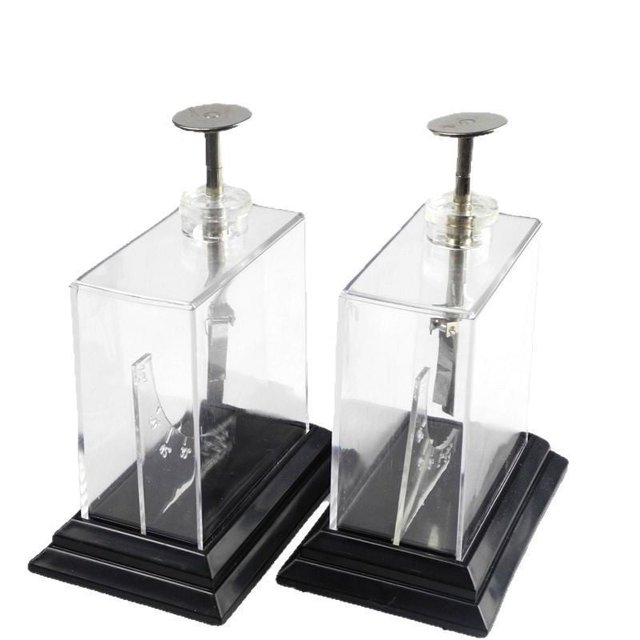 Shisuyan 2pcs Electroscope Static Electricity Detector Hands-On Education Toys Physics Classroom Tools Easy Science Experiment Triboelectric Static Electricity