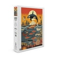 thumbnail image 2 of Marine Animals, Geometric (1000 Piece Puzzle, Size 19x27, Challenging Jigsaw Puzzle for Adults and Family, Made in USA), 2 of 4