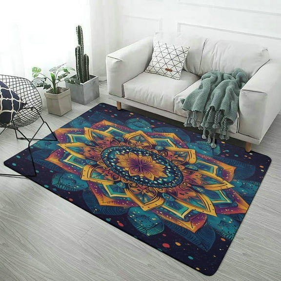 Bohemian Mandala (46) Carpet Style Living Room Bedroom Rug Modern 3d Entry Door Mats Household