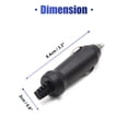 thumbnail image 3 of Unique Bargains 2pcs 12-24V Car Lighter Charger Socket Power Plug Outlet Adapter, 3 of 3