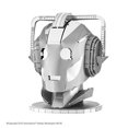 thumbnail image 1 of Fascinations Metal Earth Doctor Who Cyberman Head Modèle Découpé au Laser 3D, 1 of 1
